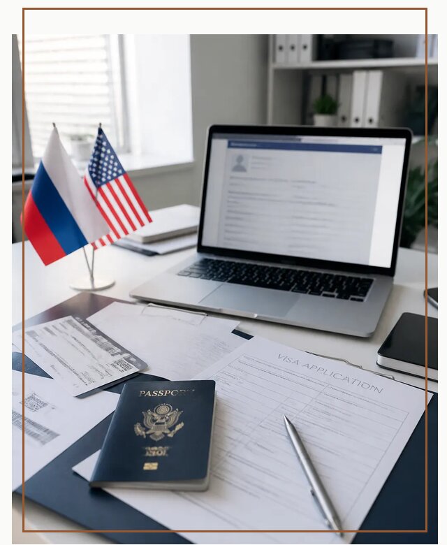 Оформление визы в США для туристов и бизнеса в Городце