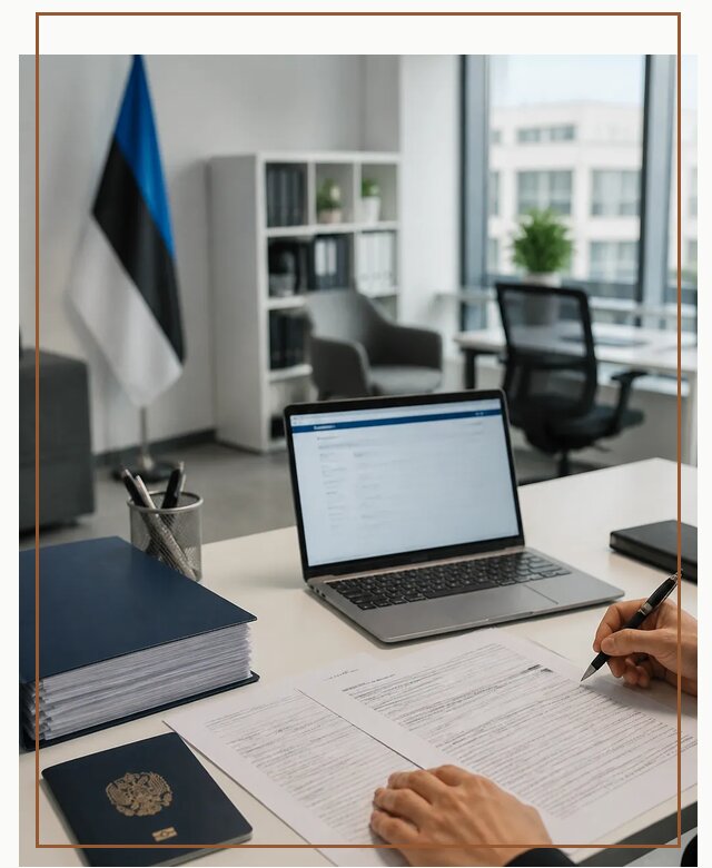 Оформление ВНЖ в Эстонии для переезда и легального проживания в Городце