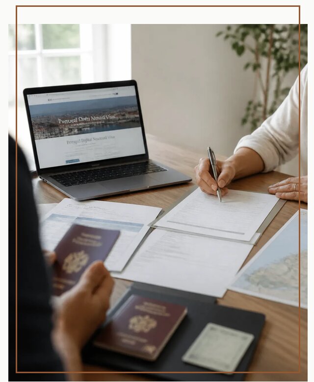 Оформление Digital Nomad и ВНЖ Португалии в Городце
